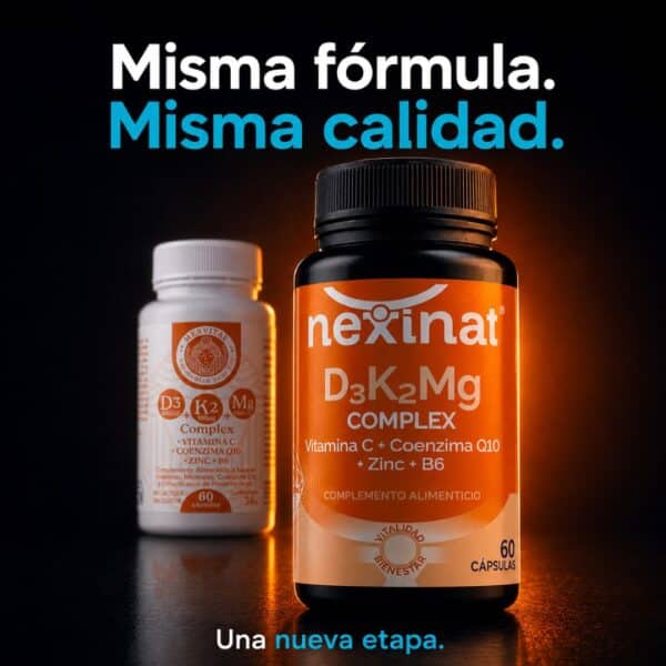 Vitamina D3 + k2 + Bisglicinato Magnesio Complex